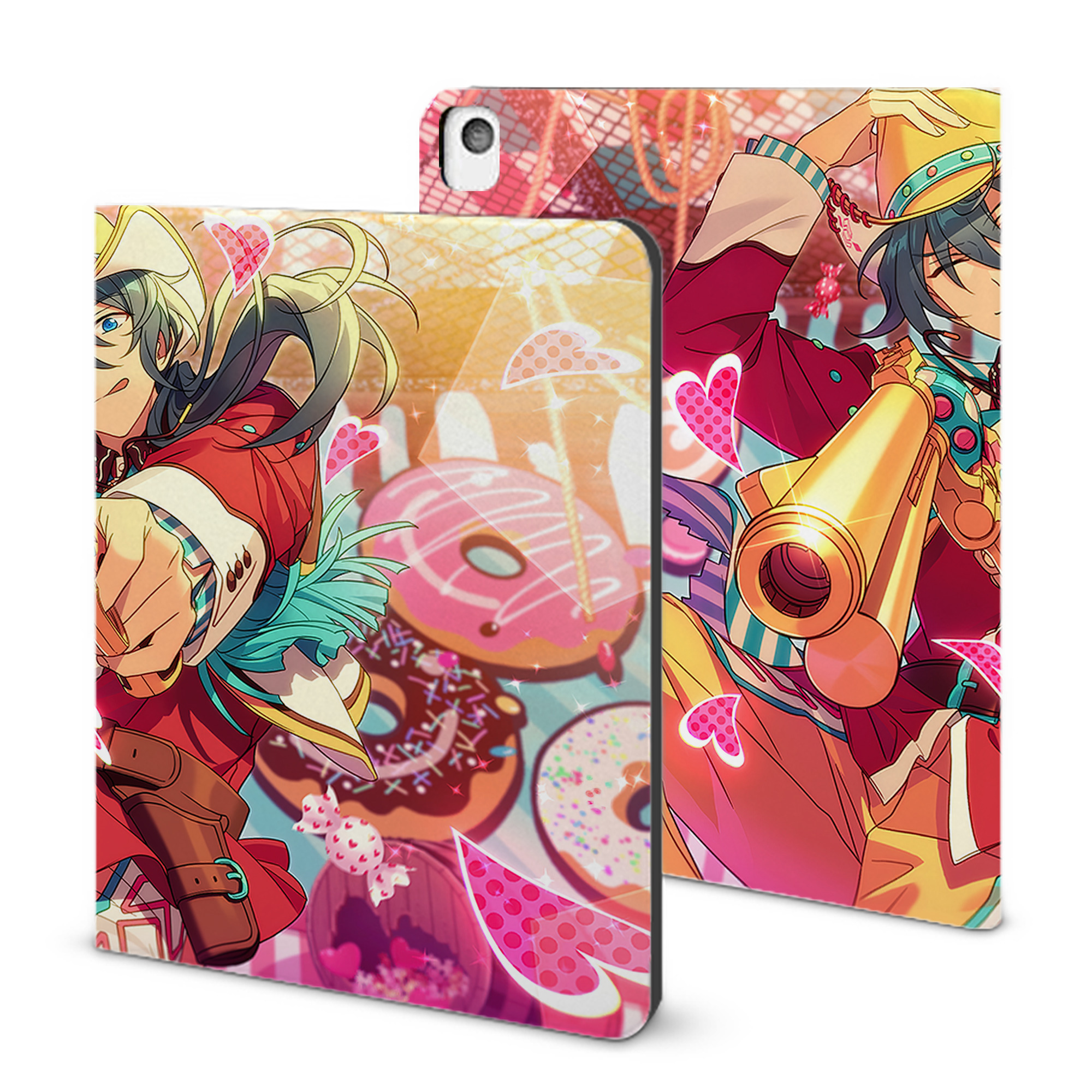 （画像用） あんさんぶるスターズ! Ensemble Stars IPadケース ペンホルダー付き ブックスタイルデザイン